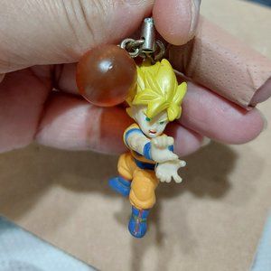 Cute Anime Dragonball Son Goku PHONE Charm or Handbag Key chain Accessory